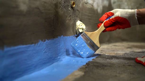Commercial Basement Waterproofing project at a Glenmoore, PA business property by SJ Waterproofing Pros